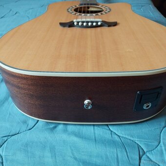 El.akustická kytara Harley Benton Custom Line + gigbag - 6