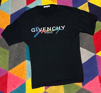 GIVENCHY PÁNSKÉ LUXUS BAVLNĚNÉ TRIČKO - 6