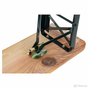 Venkovní dětský skládací set stolu a lavic , dřevo/kov,nové - 6