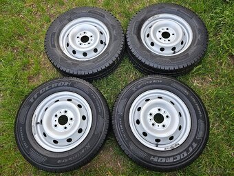 Kompletní letní ZÁTĚŽOVÁ ocelová kola - 215/70 R15 C - 5x118 - 6