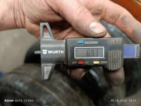 4x Zánovní letní pneumatiky BRAVURIS 185/65 R15 - 6