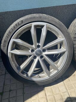 Prodám Alu disky s pneu na Audi A5 - 6