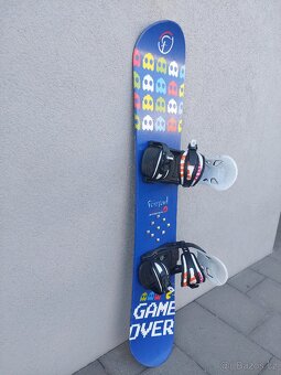 Snowboard SPORTEN, 126 cm + boty - 6