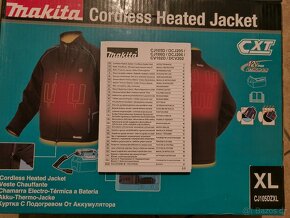 Makita Bunda s vyhříváním XL - 6