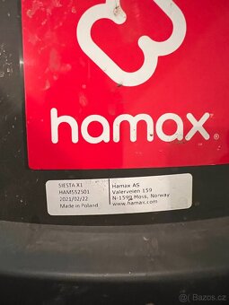 Sedačka na kolo HAMAX - 6