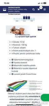 Zdravotní matrace 90x200 - 6