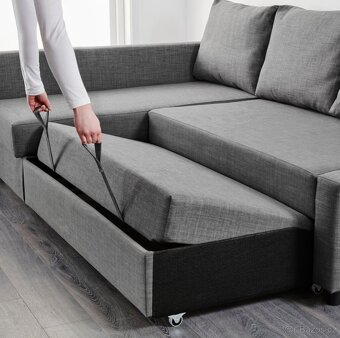 Sedačka Ikea FRIHETEN – tmavě šedá 231 x 150 cm - 6