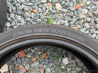 4x letní pneu - Kumho Ecsta 235/35 R20 92Y - 6