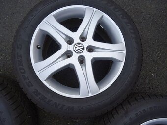 Alu disky Volkswagen Transporter, 17", 5x120,ET 50, zimní - 6