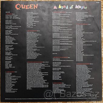 LP deska Queen - A Kind Of Magic (rok 1986) - 6