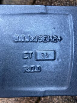 ALU disky 19´´ rozteč 5x112mm pro pneu 225/45 R19 - 6