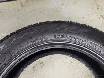 4x 205/55R16 Nexen Zánovní zimní pneu - 6