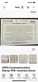 1918 error znamka obracena jenny - 6