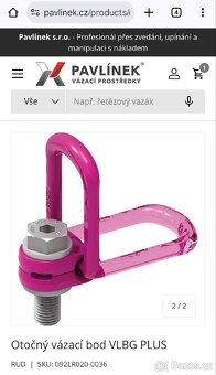 Otočný vázací bod - 6