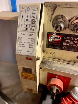 Soustruh PROMA SPA-500P - 6