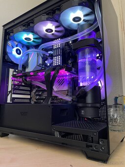 Herní PC vodní setup - 5700x3d / 6900XT / 32 GB / 2 TB - 6