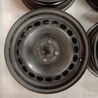Ocelové disky Opel Corsa 6Jx15'', R15, 4x100, ET39 - 6