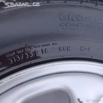 Kola Dacia Duster - 5x114,3 ET50, pneu Continental KO - 6