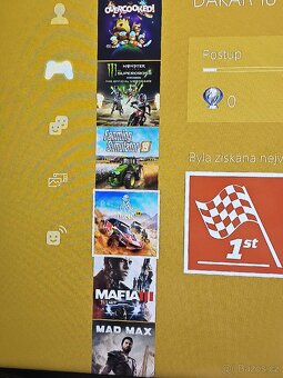 Playstation 4 Pro 1TB, 2 ovladače + 41 her - 6