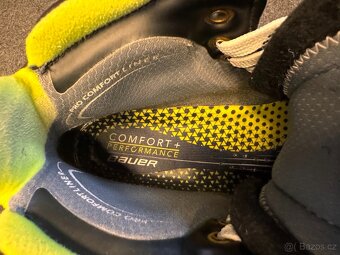 BRANKÁŘSKÉ BRUSLE BAUER PRO, VEL. 43/8 FIT2 NOVÉ NOŽE - 6