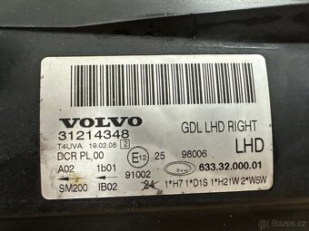 PRAVÁ PŘEDNÍ LAMPA VOLVO S80 II V70 III - 6