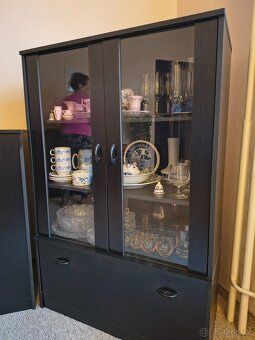 Stěna černá 7 kusů (nižší skříňky) - 6