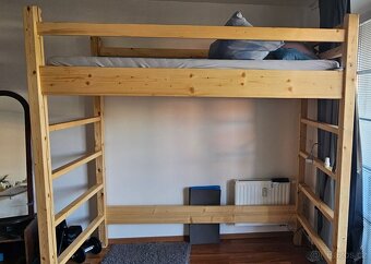 Prodám patrová postel z masivu - 6