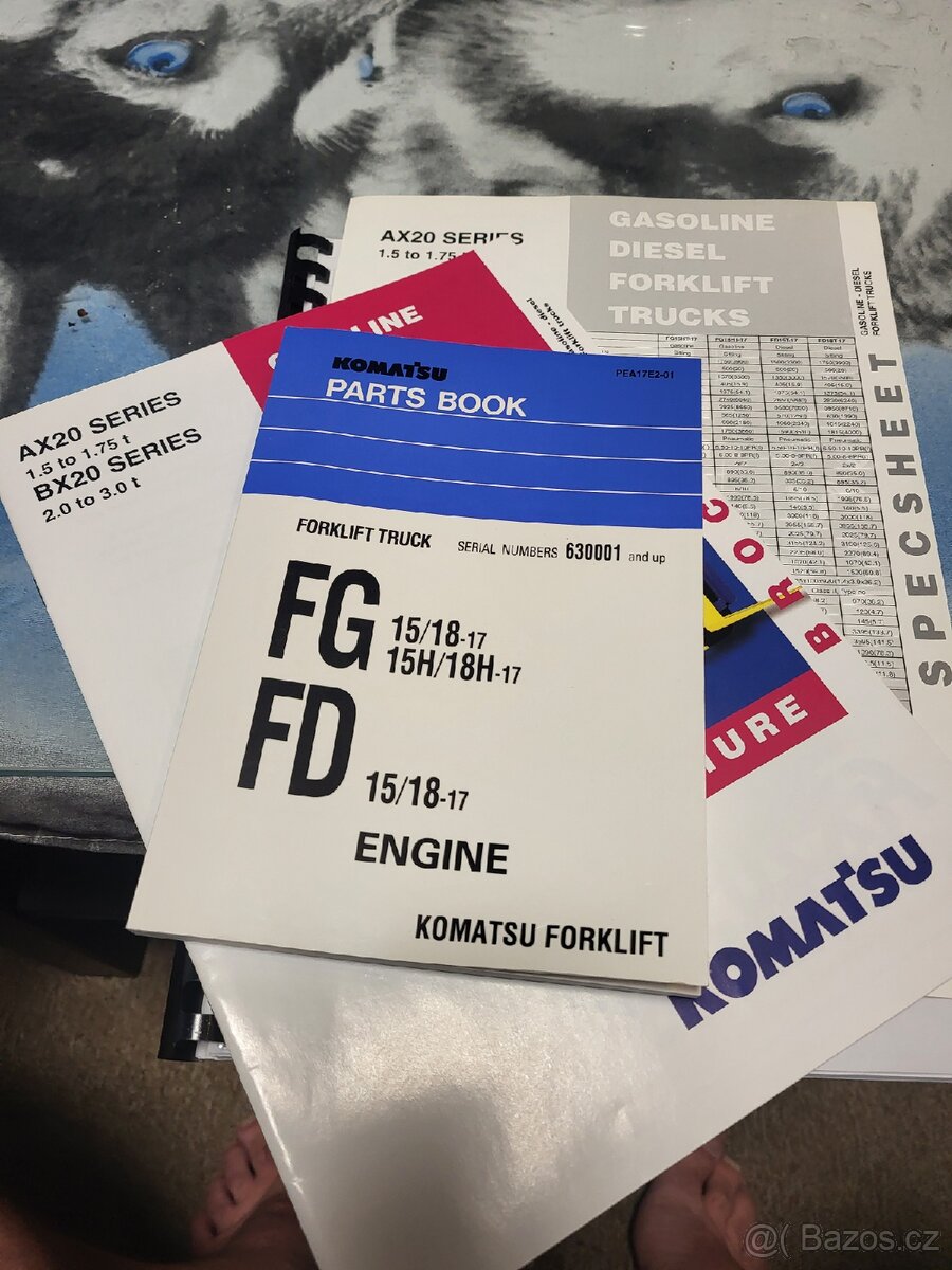 Prodám vzv komatsu FD15/18T nafta - 7