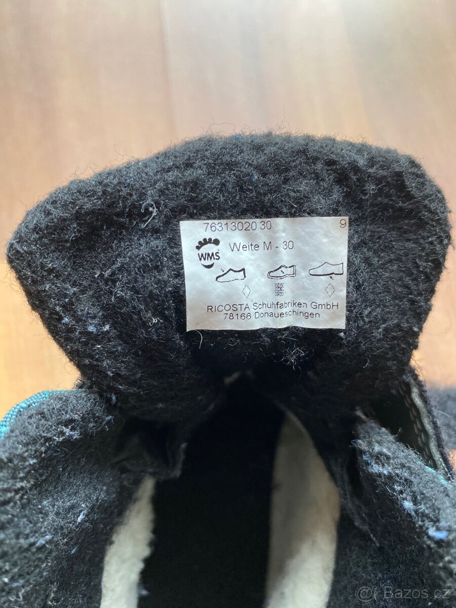 Zimní boty RICOSTA Gabris - vel. 30 - 7
