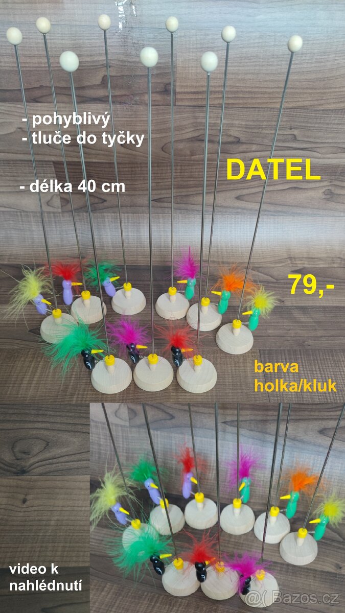 DŘEVĚNÉ MONTESSORI HRAČKY + TVARY - 7