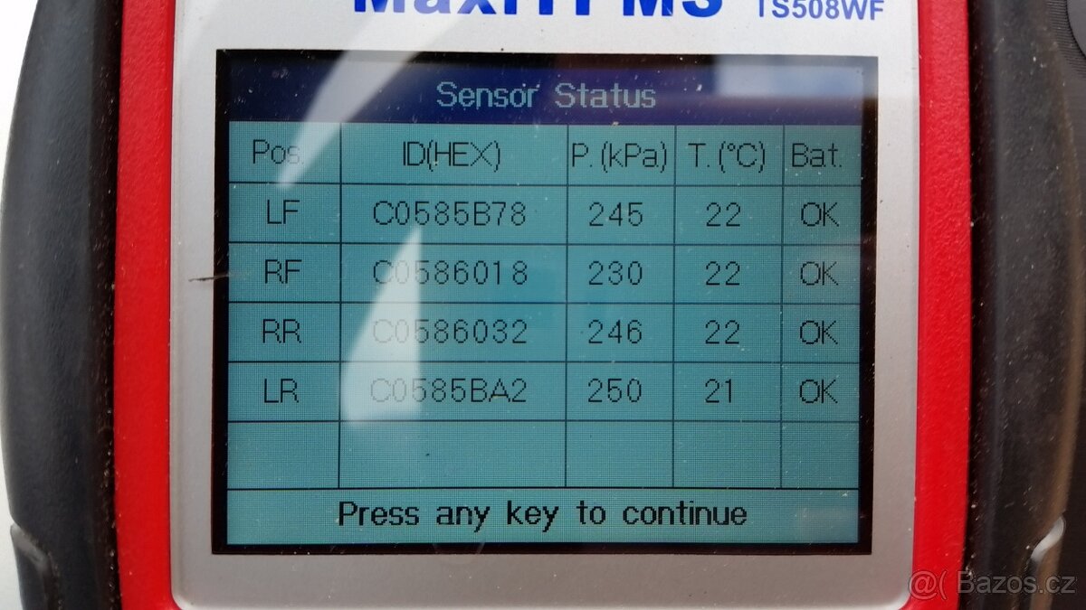 ALU kola KIA Sportage 5x114,3 R19 pneu 245/45/19 - 7