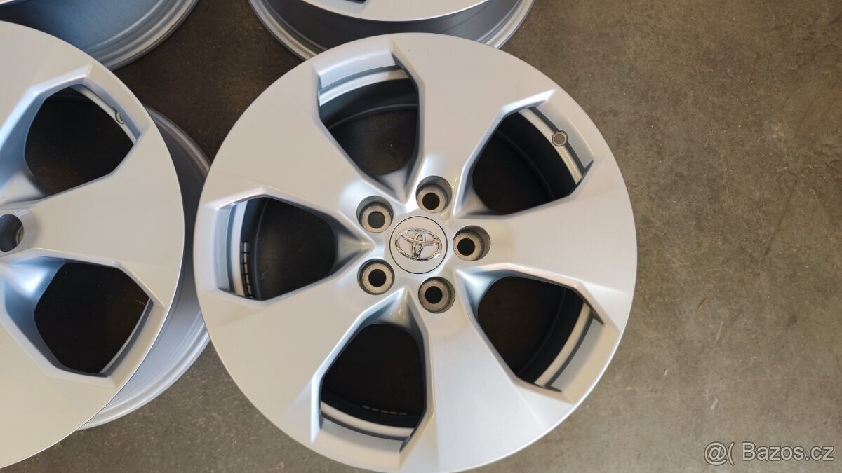 Alu disky 5x114,3 R17 Toyota RAV4 original, nepoužito - 7