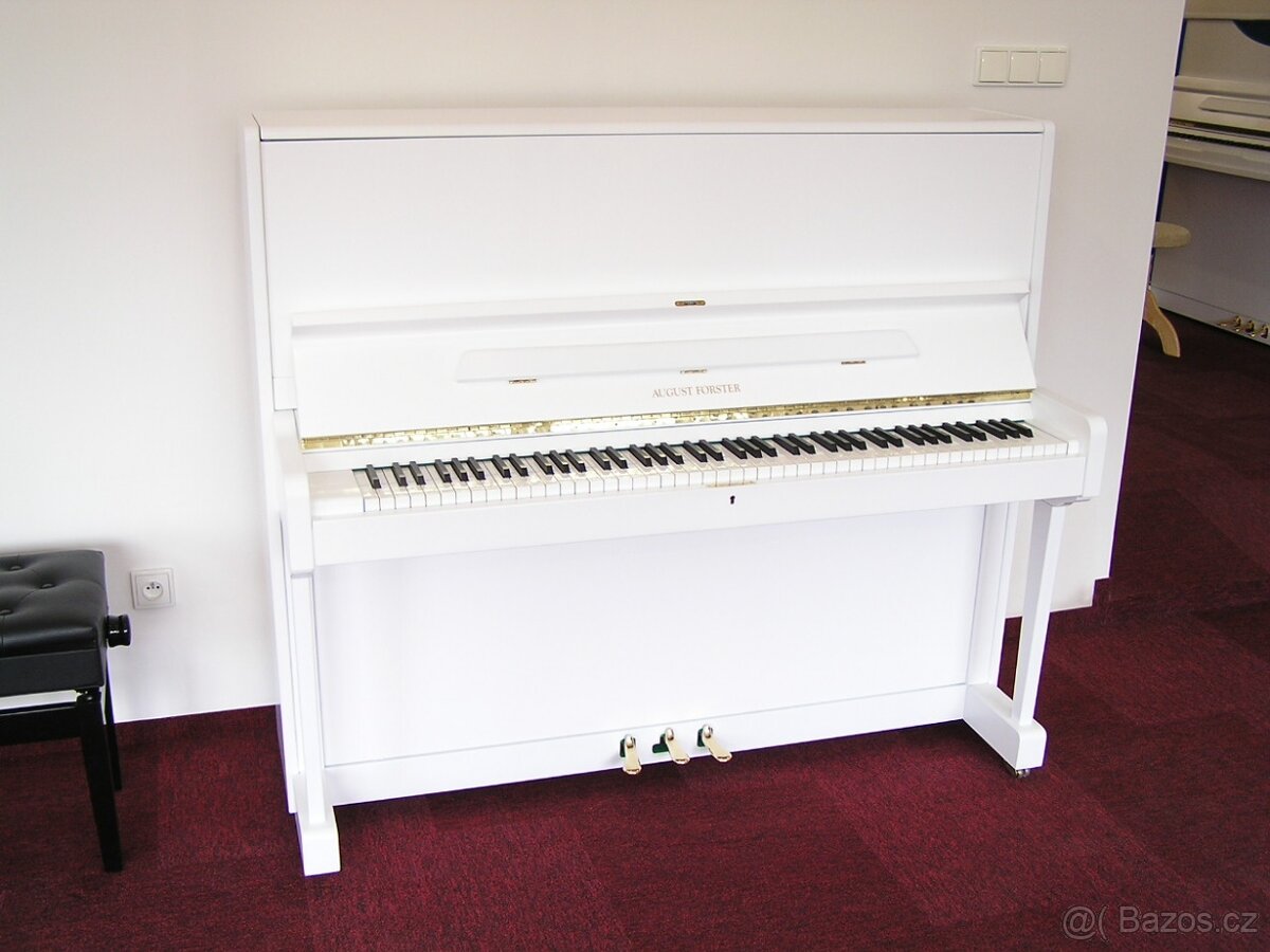 Prodám pianino August Förster mod.124 III. - 7