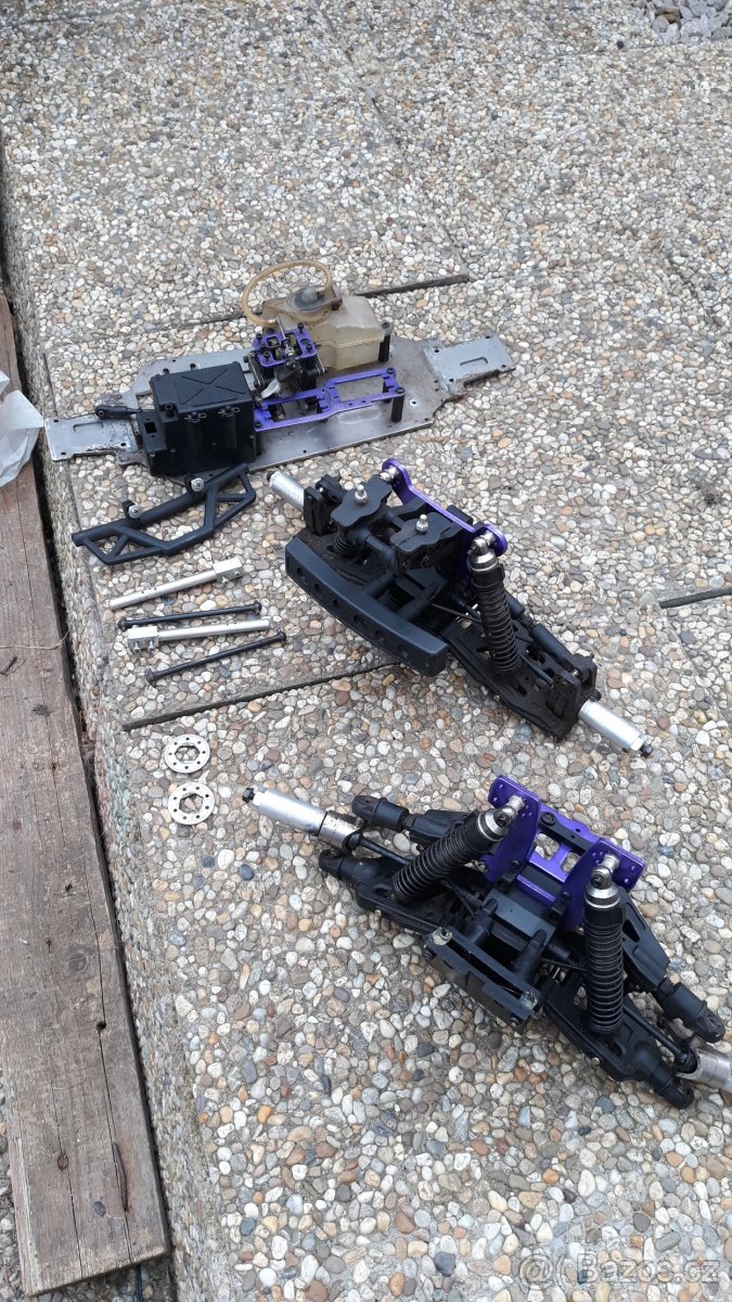 Rc model monster truck enigma xtr 1/8 4wd - 7