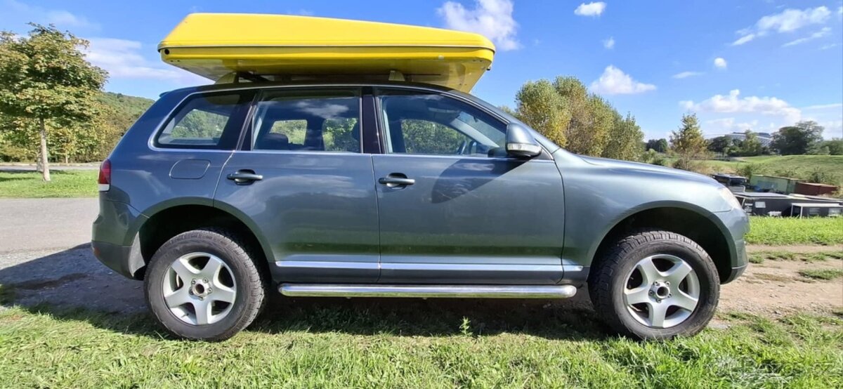 VW Touareg 2.5 TDI R5 – Offroad ready, manuál. - 7