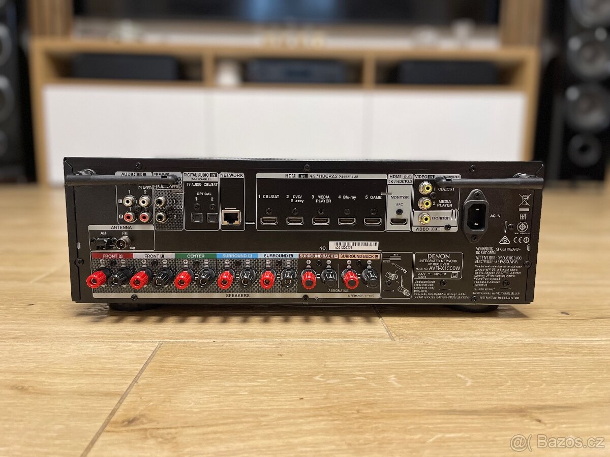 Denon AVR-X1300W Dolby Atmos - 7