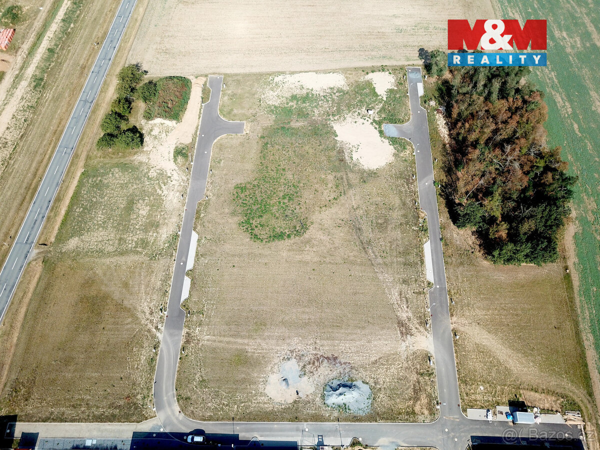 Prodej stavebního pozemku, 896 m2, obec Valeč, okres Třebíč - 7