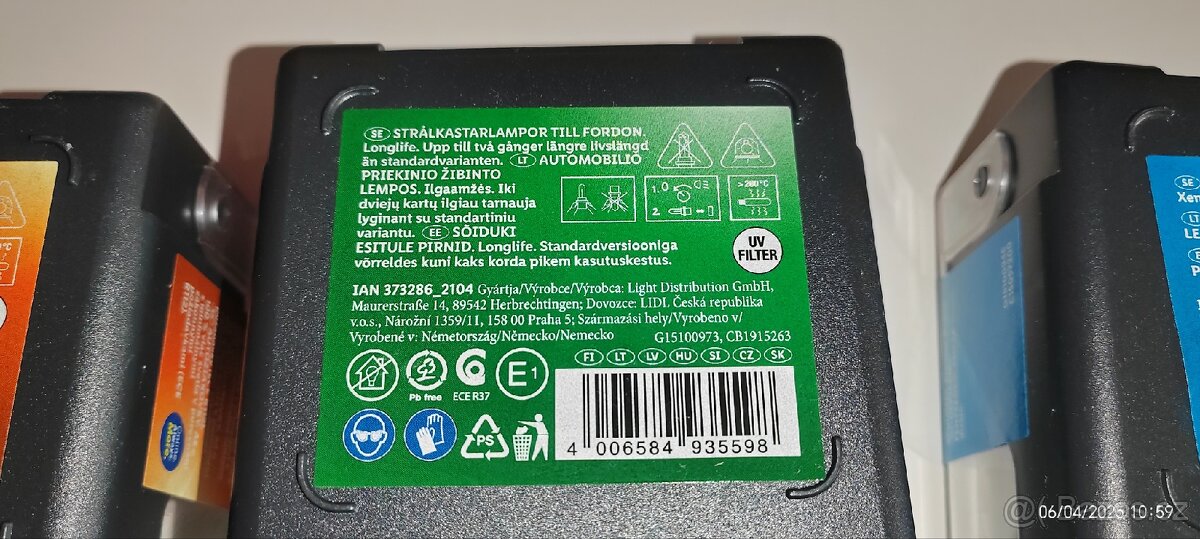 H7 žárovky halogen box NOVÉ, 3 varianty - 7