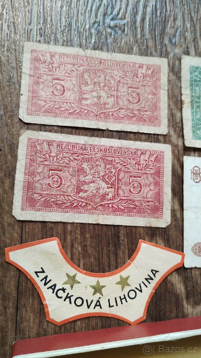 Plaketa, bankovky atd. - 7