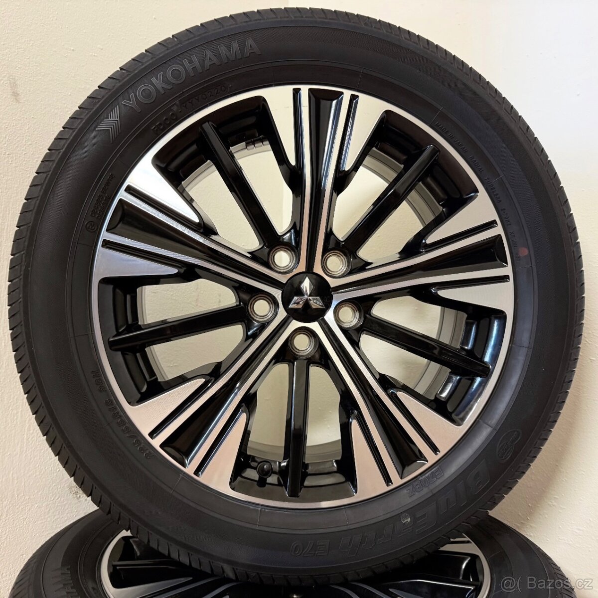 MITSUBISHI ECLIPSE/ASX 5x114,3 R18 ET38+LETNÍ 225/55R18 7,5m - 7