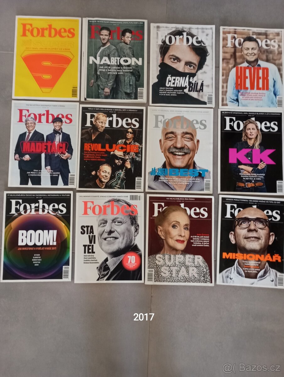 Časopisy Forbes 2015-2022 - 7