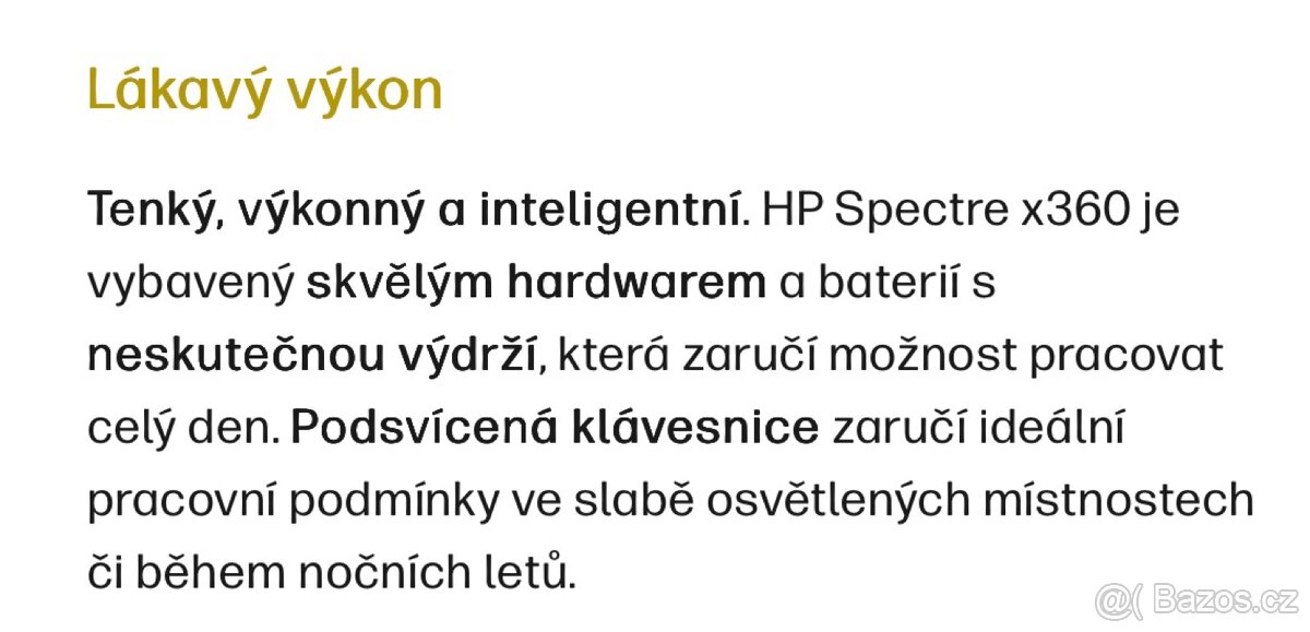 Notebook hp spectre - 7