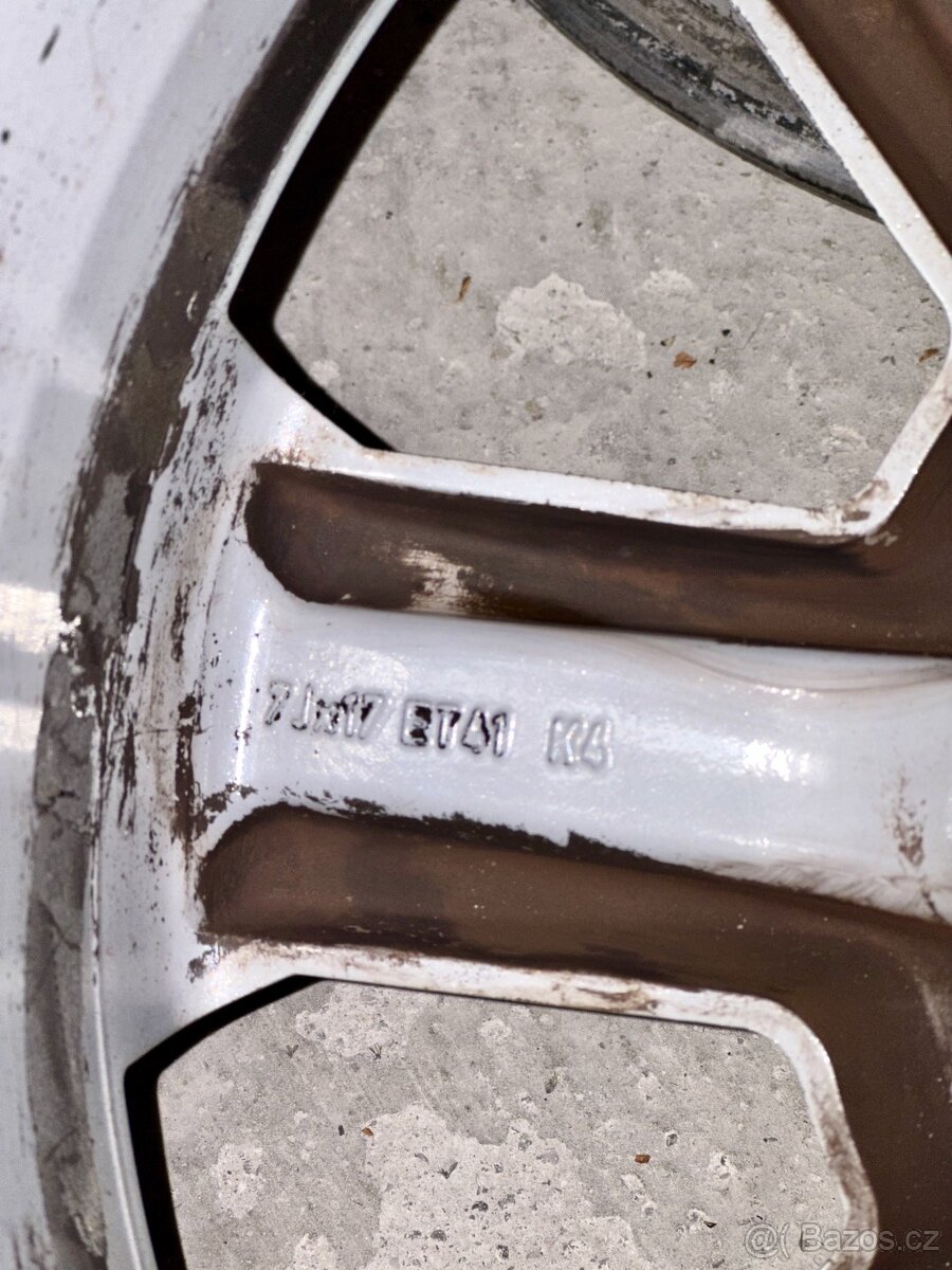 Originál alu kola Opel, Saab 5x110 R17 - 7