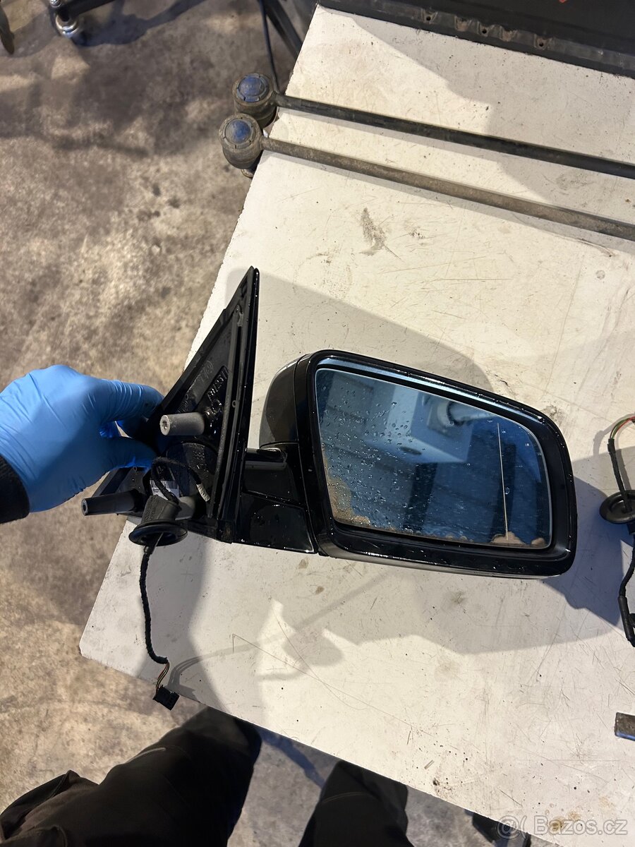 Bmw e61 Lci - zrcátka PLATINGRAU - 7