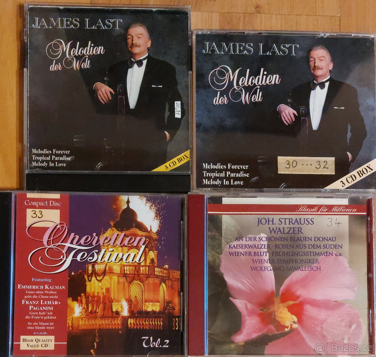 CD s převážně klasikou hudbou. - 7