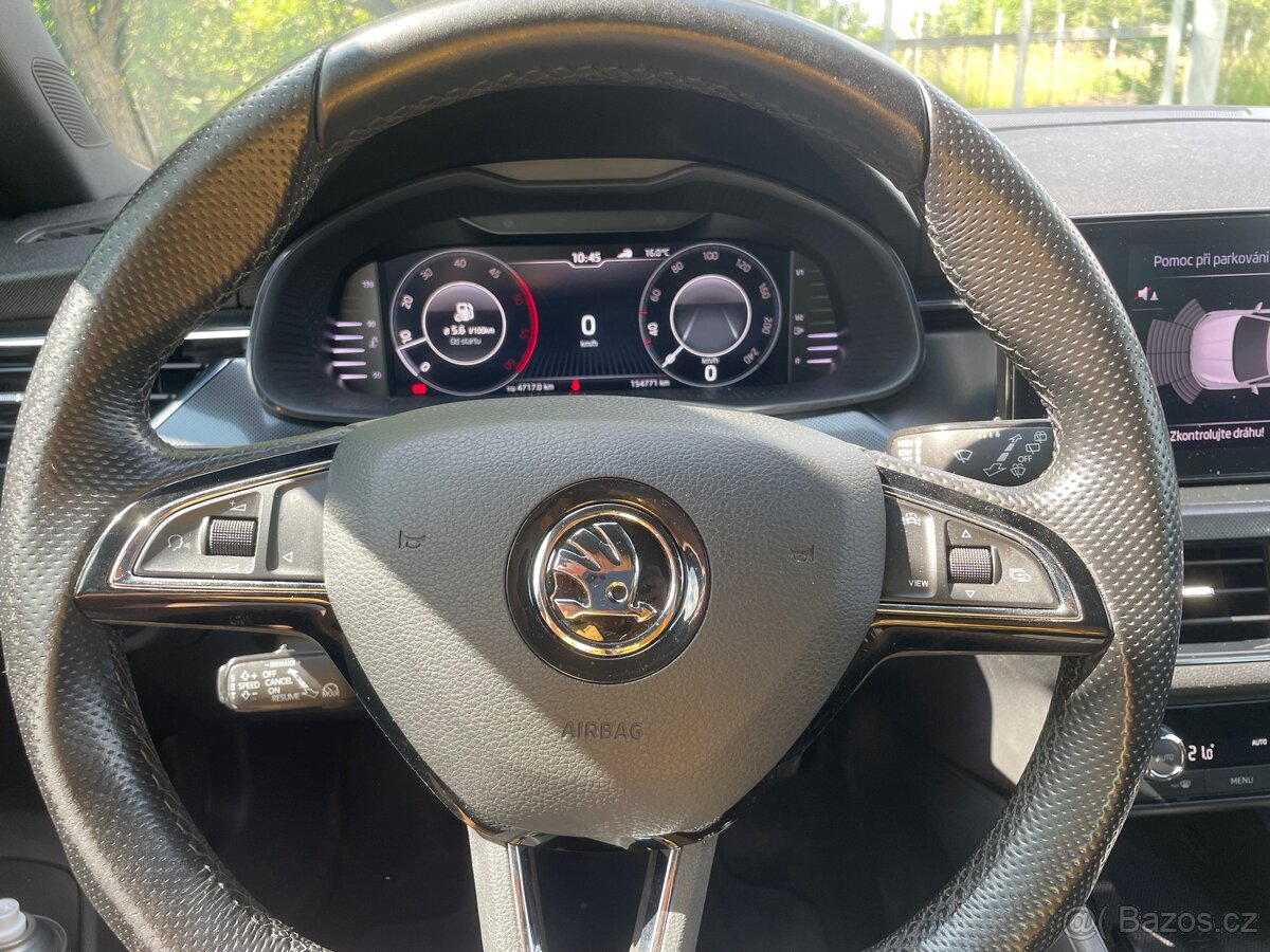 Škoda Scala 1.6TDI 85kw ČR Style+, virtuální cockpit, 168tis - 7
