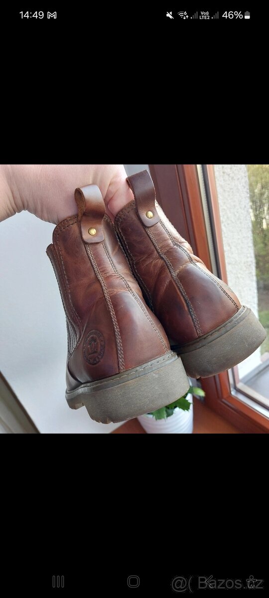 Kožené boty Panama Jack vel.45 - 7
