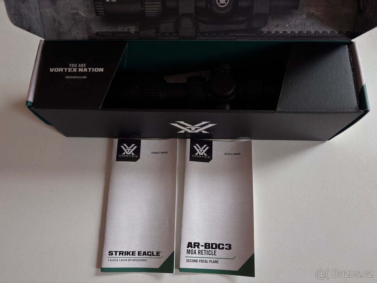 Optika Vortex Strike Eagle 1-8x24 AR-BCD3 - 7