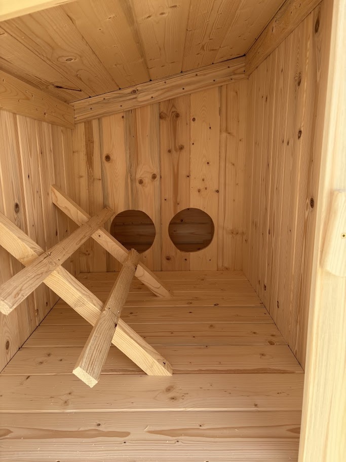 Nový velký dřevěný kurník – palubky 20mm – Doprava po ČR zda - 7