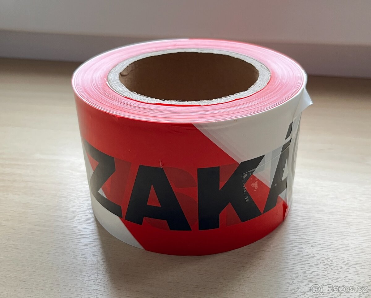 Páska VSTUP ZAKÁZÁN 130 m, šířka 80 mm - 7